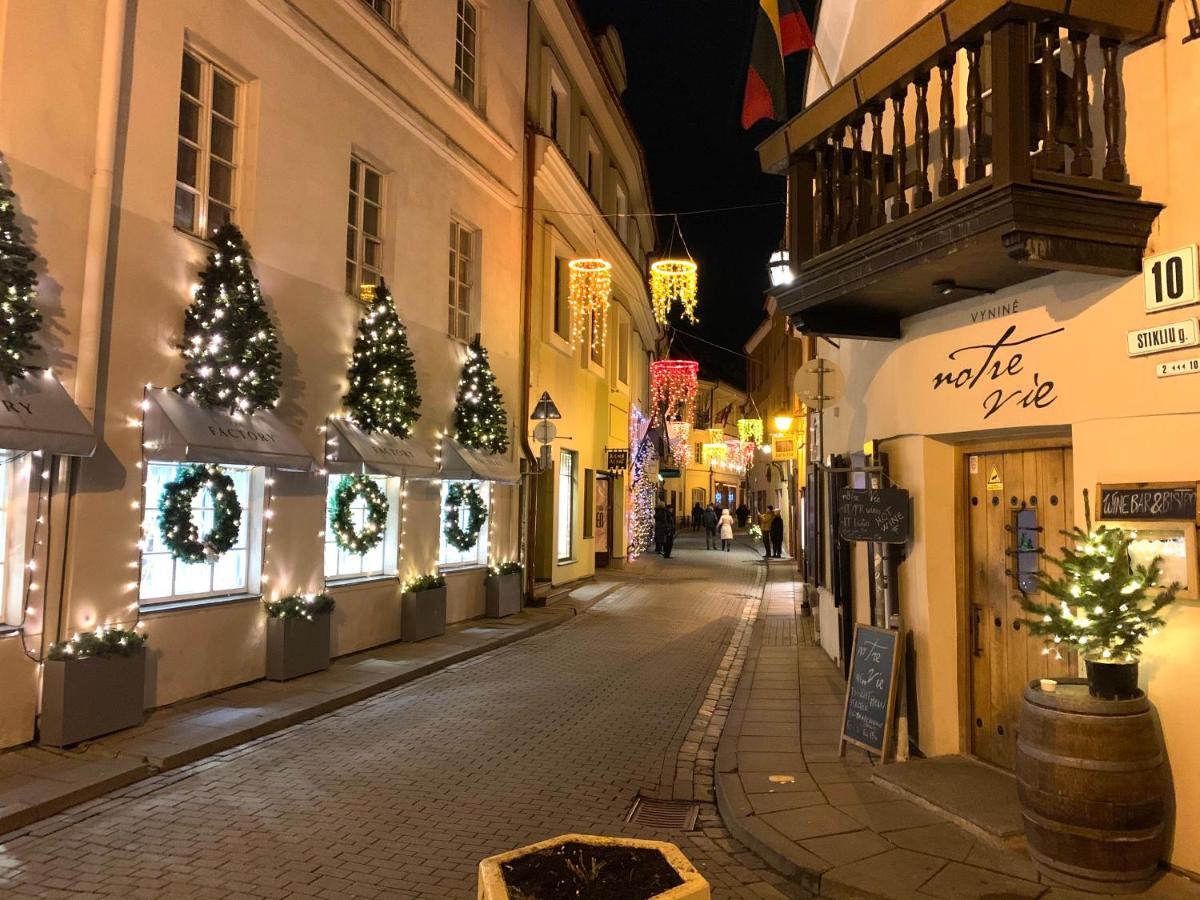 Very Vilnius Stikliu Street ภายนอก รูปภาพ